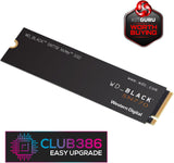 WD_BLACK 1TB SN770 NVMe Internal Gaming SSD Solid State Drive – Gen4 PCIe, M.2 2280, Up to 5,150 MB/s – WDS100T3X0E