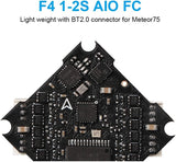 BETAFPV Meteor75 1S Brushless Whoop Drone TBS Crossfire with BT2.0 Connector F4 AIO 1S FC VTX 18000KV 1102 Motor C02 Camera for Tiny Whoop Micro FPV Racing Whoop Drone Quadcopter