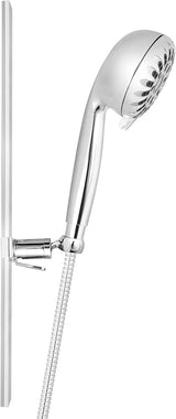 Waterpik Slide Rail Hand Held Shower Head Chrome Height Select with PowerPulse Therapeutic Massage Spray, SRXPP-763ME