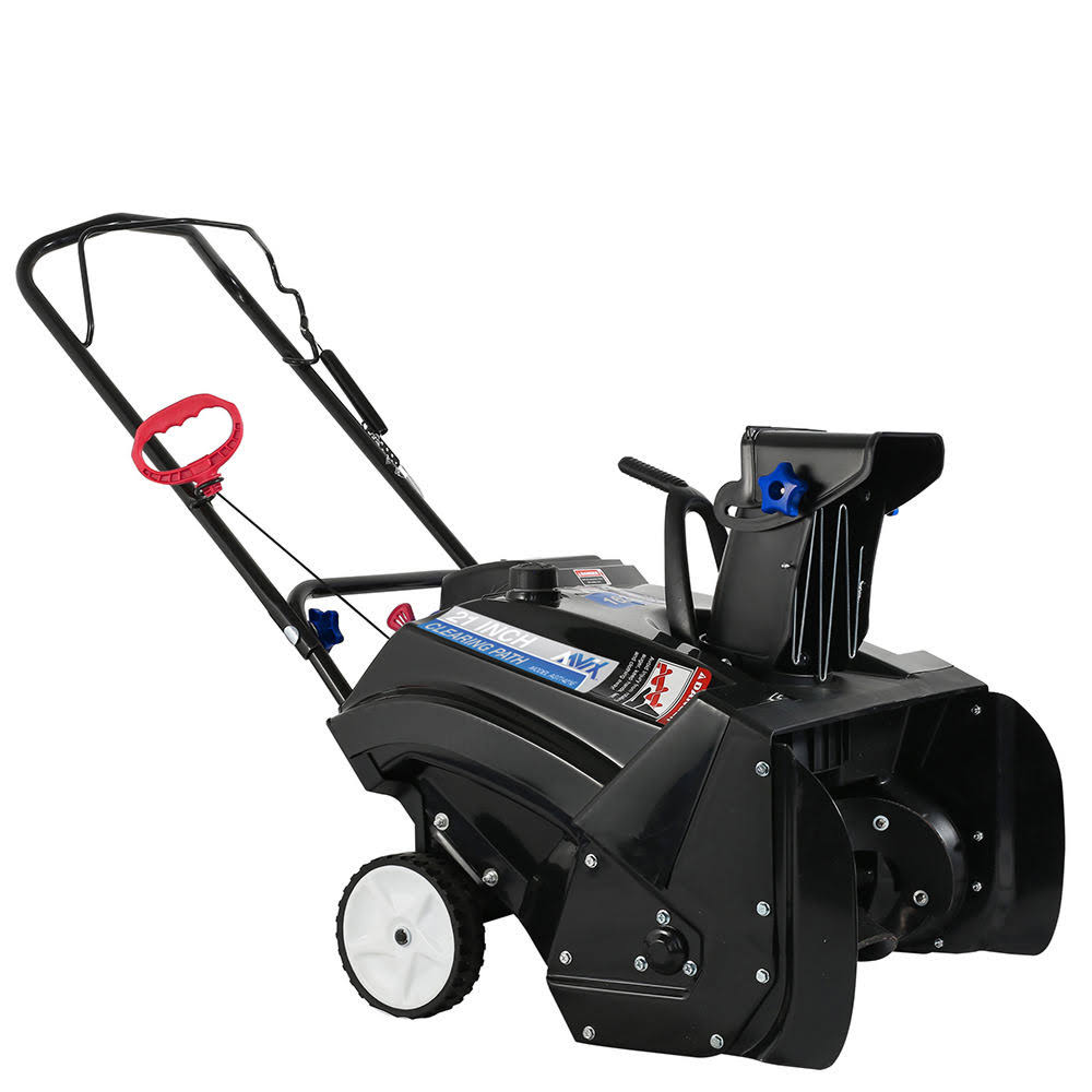 Aavix 21×22 GAS Snow Thrower with Electric Start Black